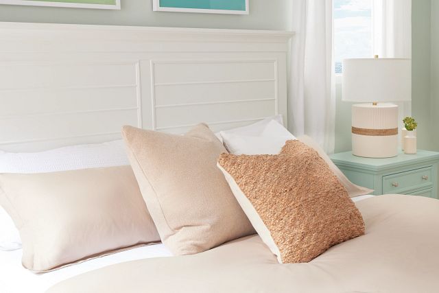 Eden Taupe 24" Accent Pillow
