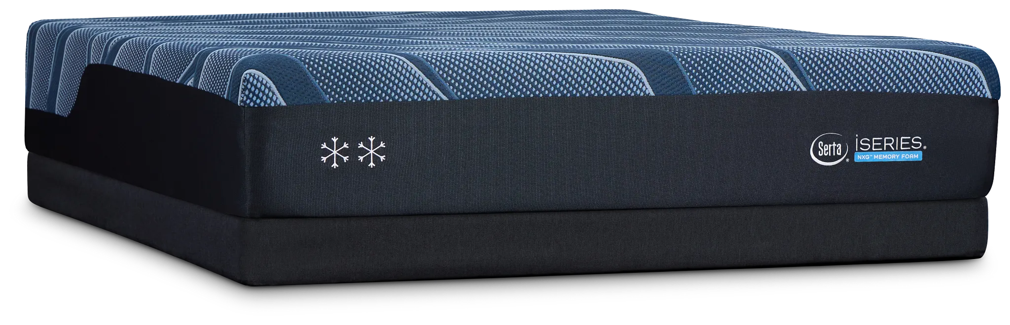 Iseries Nxg 1500 12" Firm Low-profile Mattress Set