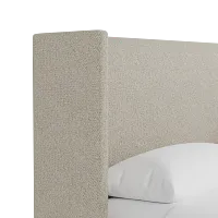 Captiva Gellar Green 48" Upholstered Shelter Bed