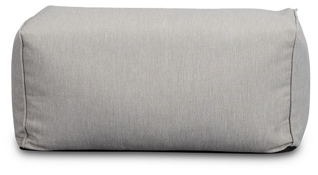 Castaway Dark Beige Bean Bag Ottoman