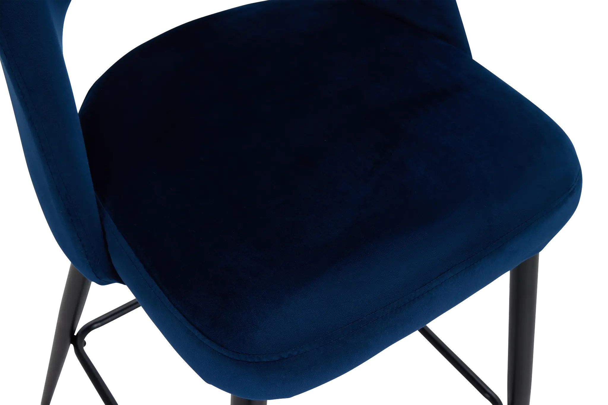Kelly Dark Blue 28" Upholstered Barstool Kelly Dark Blue 28" Upholstered Barstool
