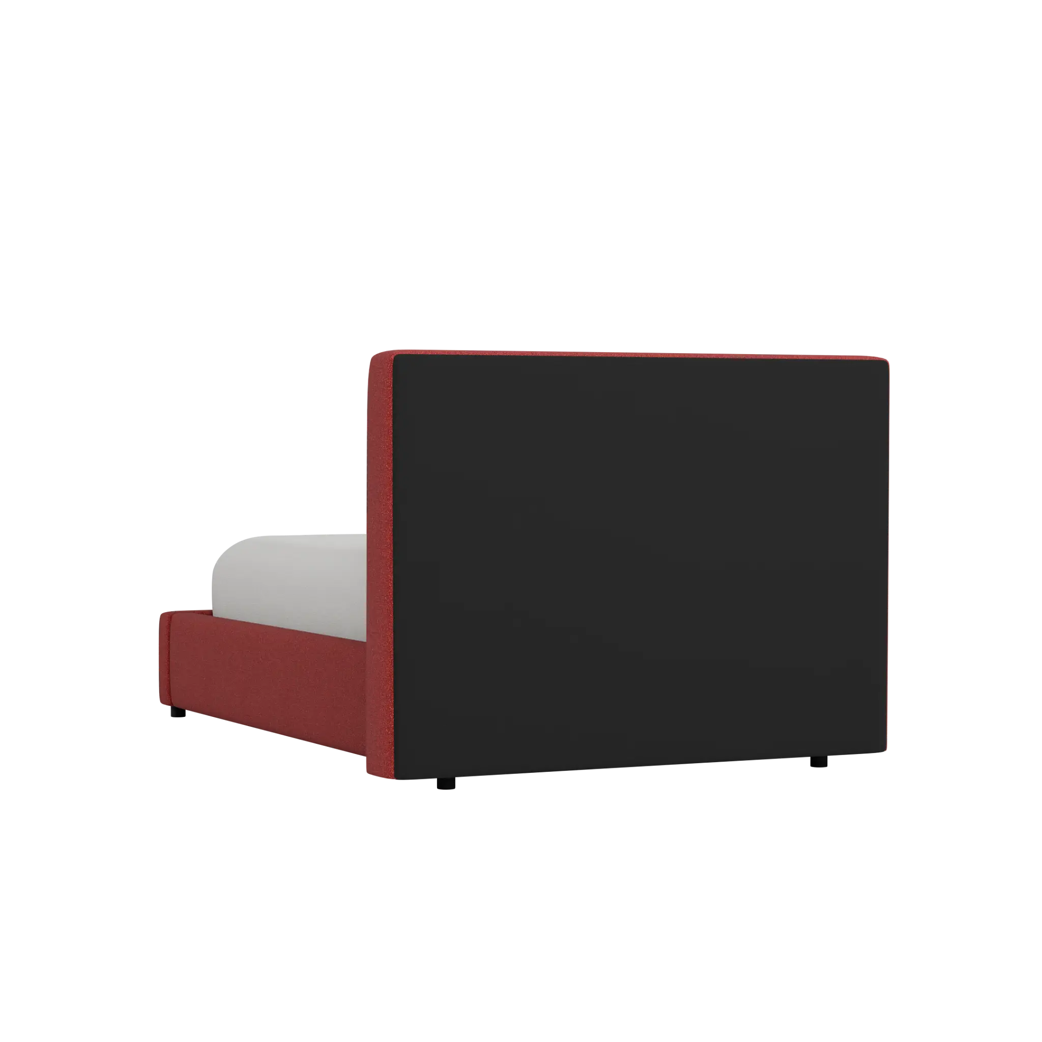Grayton Elite Red 44" Upholstered Platform Bed Grayton Elite Red 44" Upholstered Platform Bed