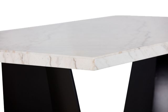 Auburn White Marble Rectangular Table (3)