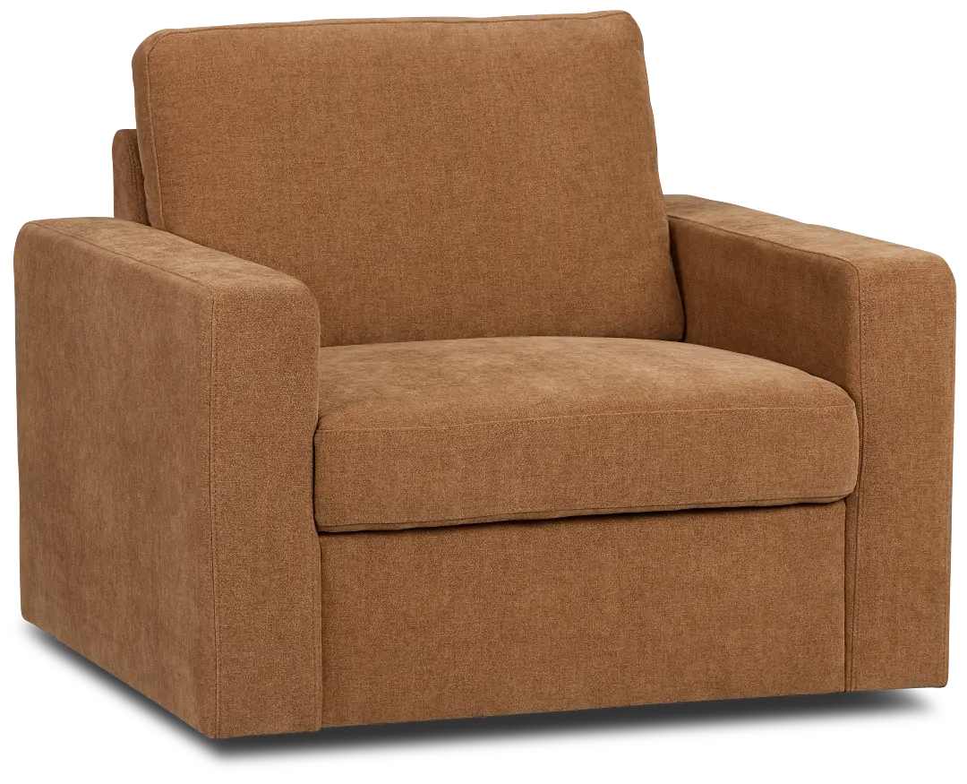 Addie Brown Fabric Swivel Chair Addie Brown Fabric Swivel Chair