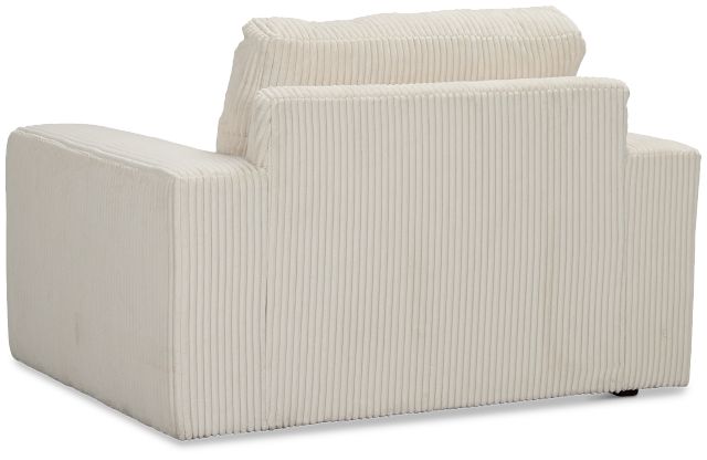 Charlie Ivory Fabric Chair