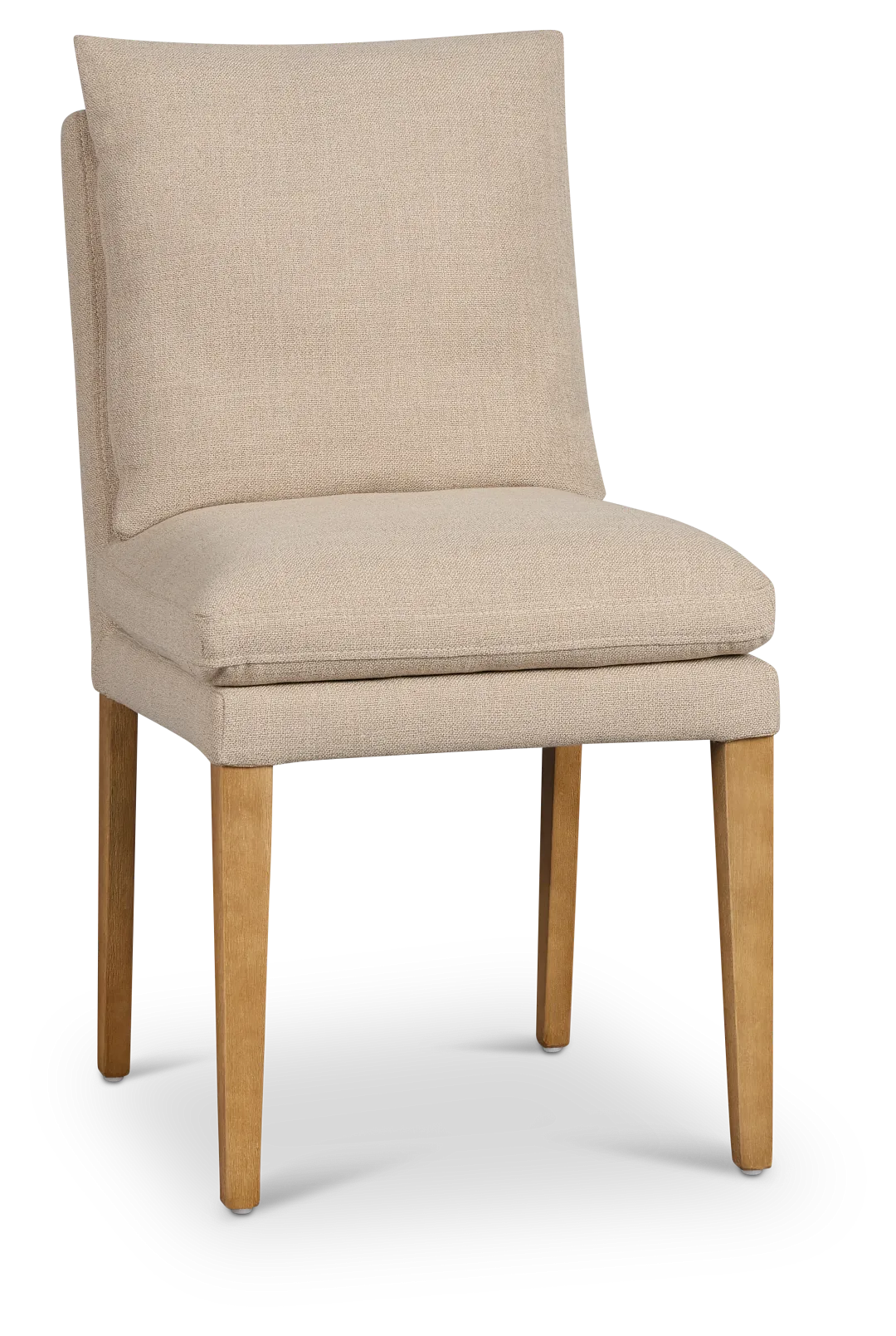 Willow Beige Fabric Upholstered Side Chair
