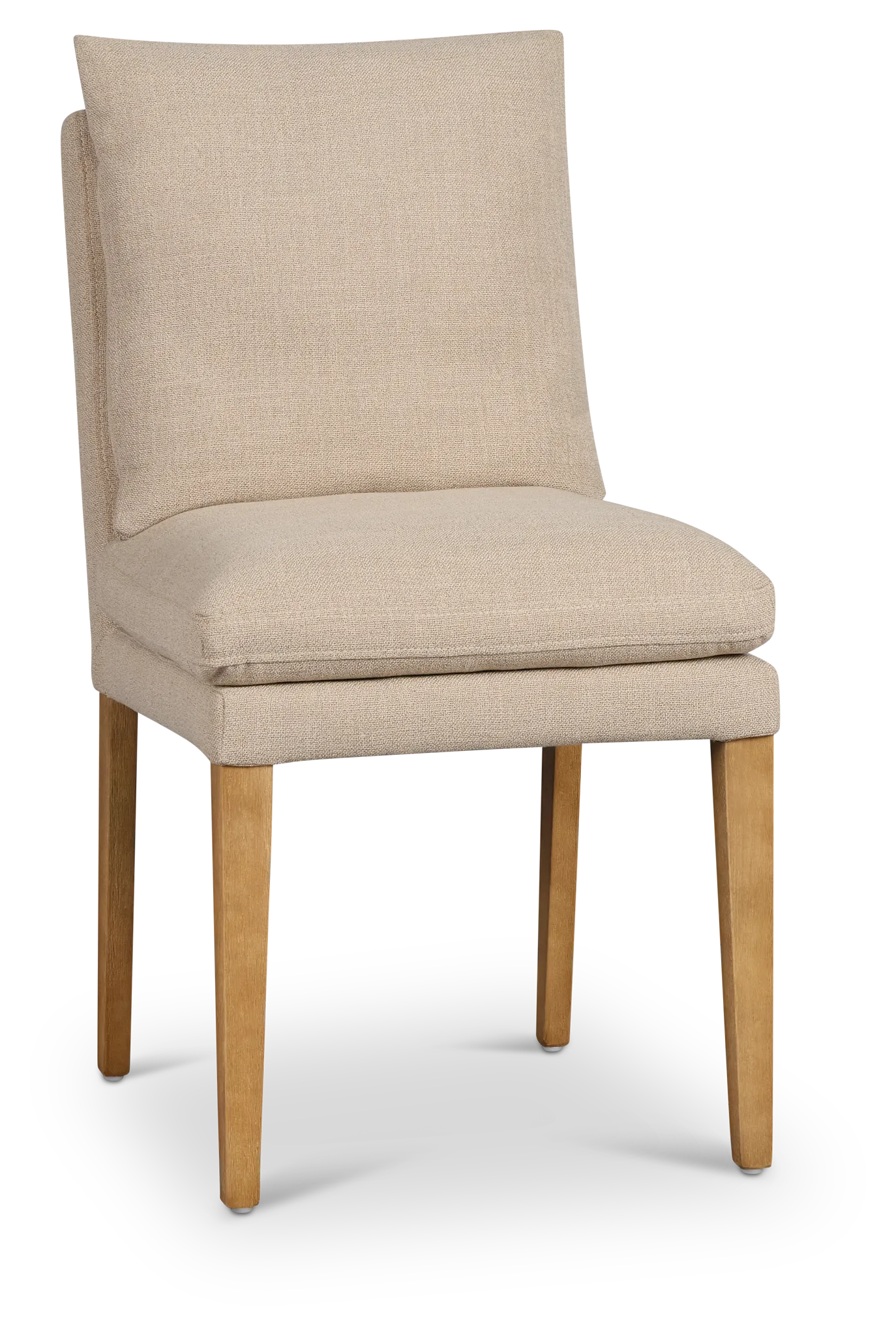 Willow Beige Fabric Upholstered Side Chair