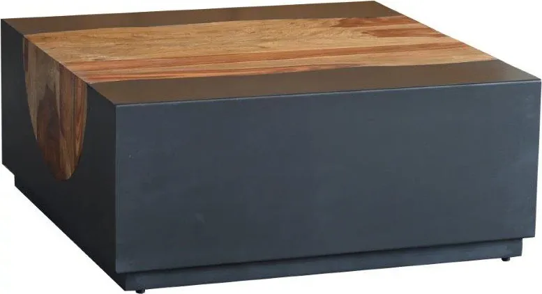 Raul Gray Square Coffee Table