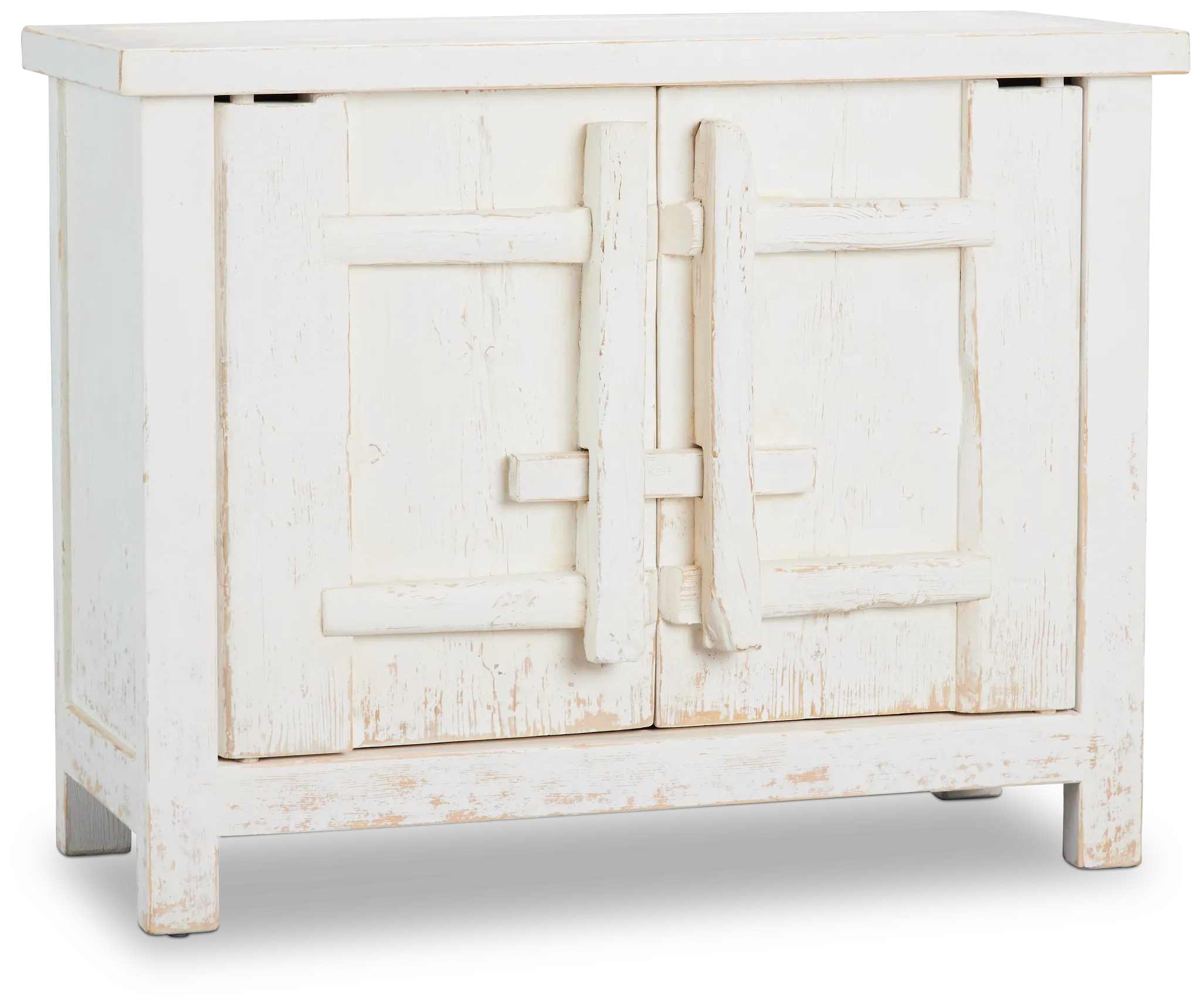 Theo White Two-door Cabinet