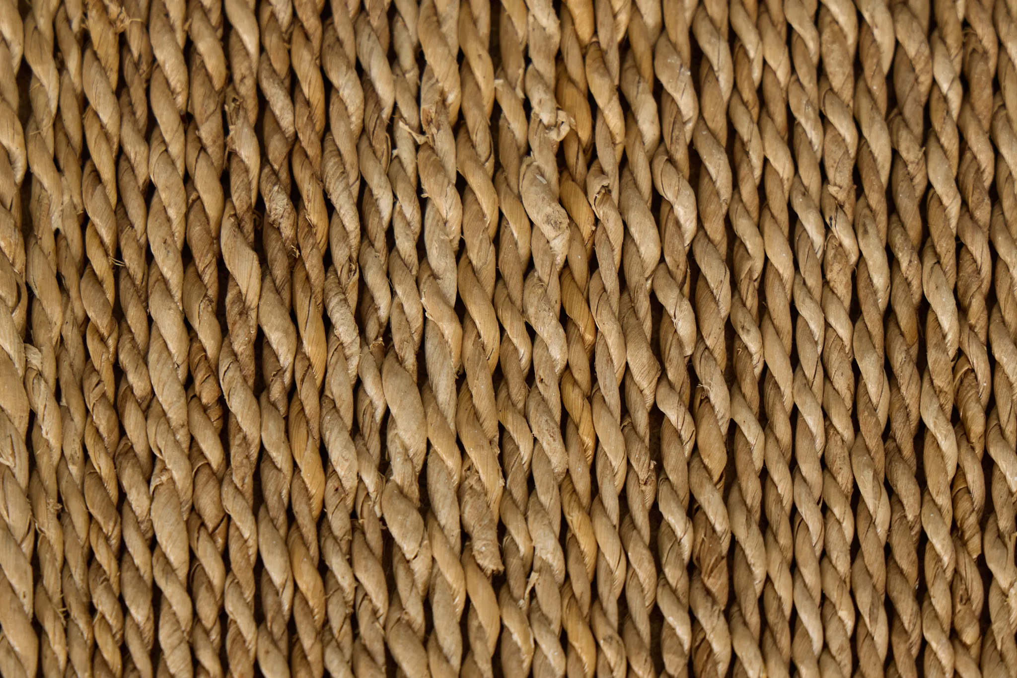 Nantucket Light Tone Woven Console Table