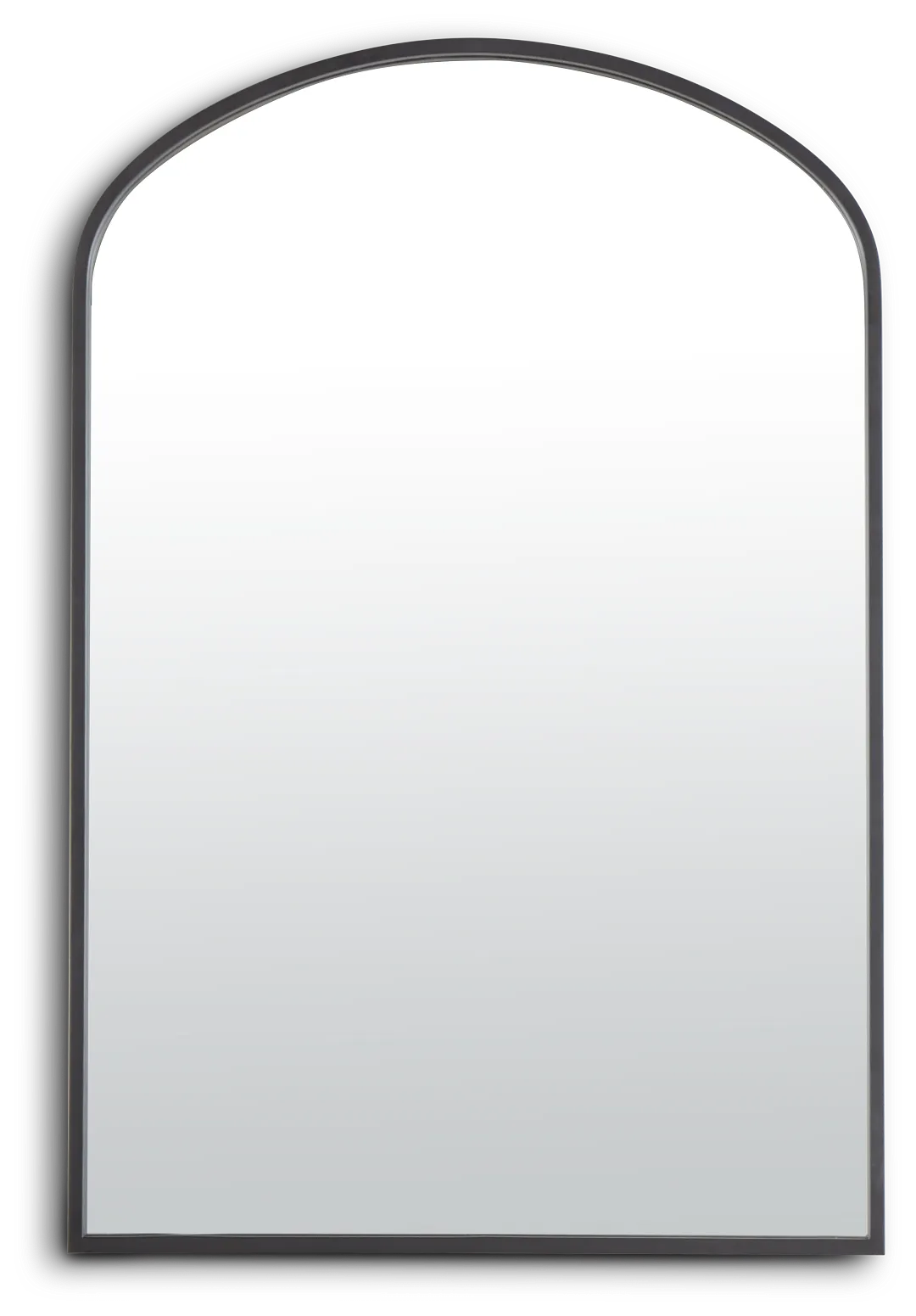 Hudson Black Medium Mirror