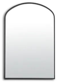 Hudson Black Medium Mirror