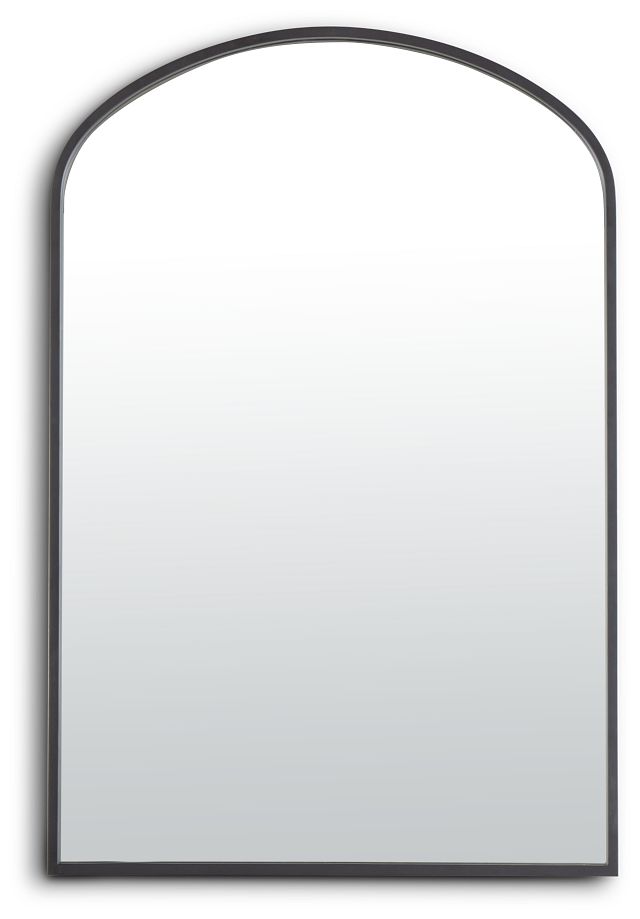Hudson Black Small Mirror, Home Accents - Mirrors