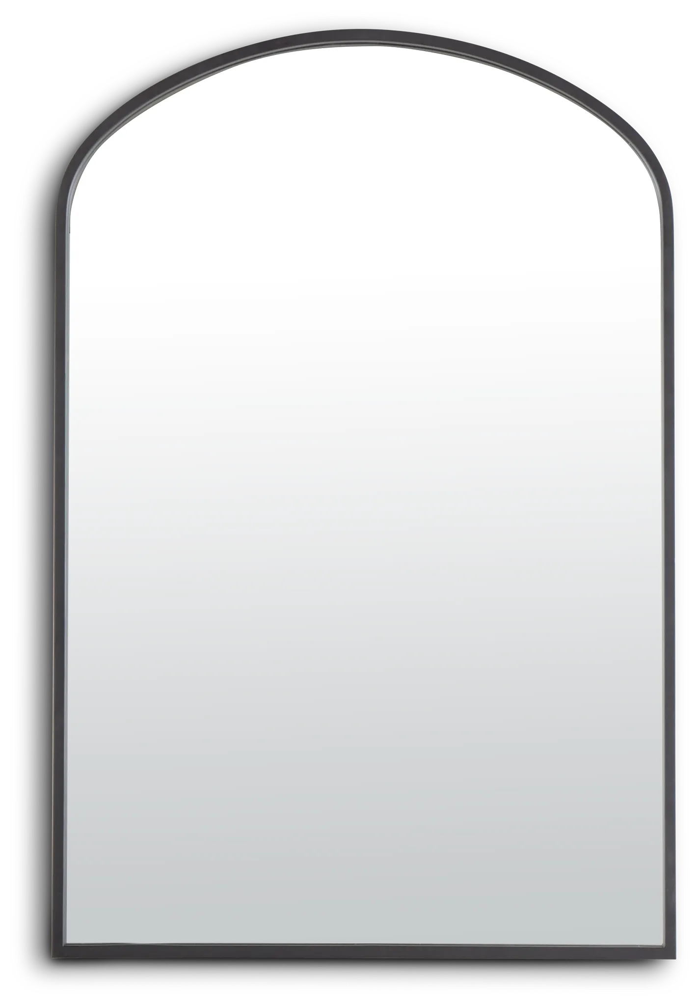 Hudson Black Medium Mirror