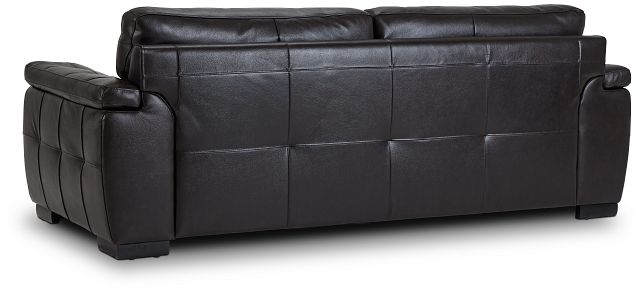 Braden Dark Brown Leather Sofa