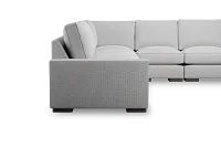 Edgewater Maguire Gray Large Two-arm Sectional