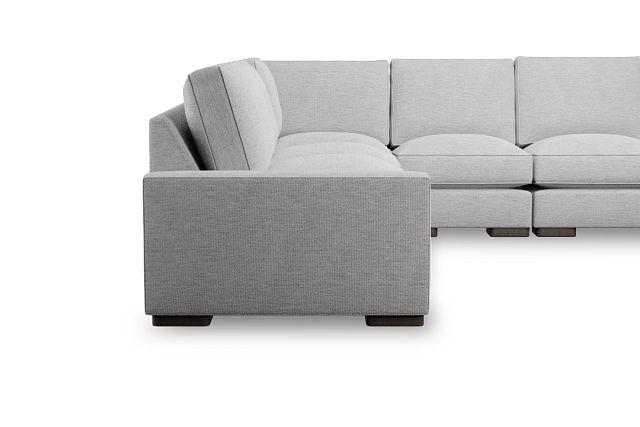 Edgewater Maguire Gray Large Two-arm Sectional
