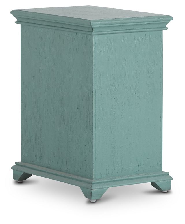 Alexis Teal Small Cabinet