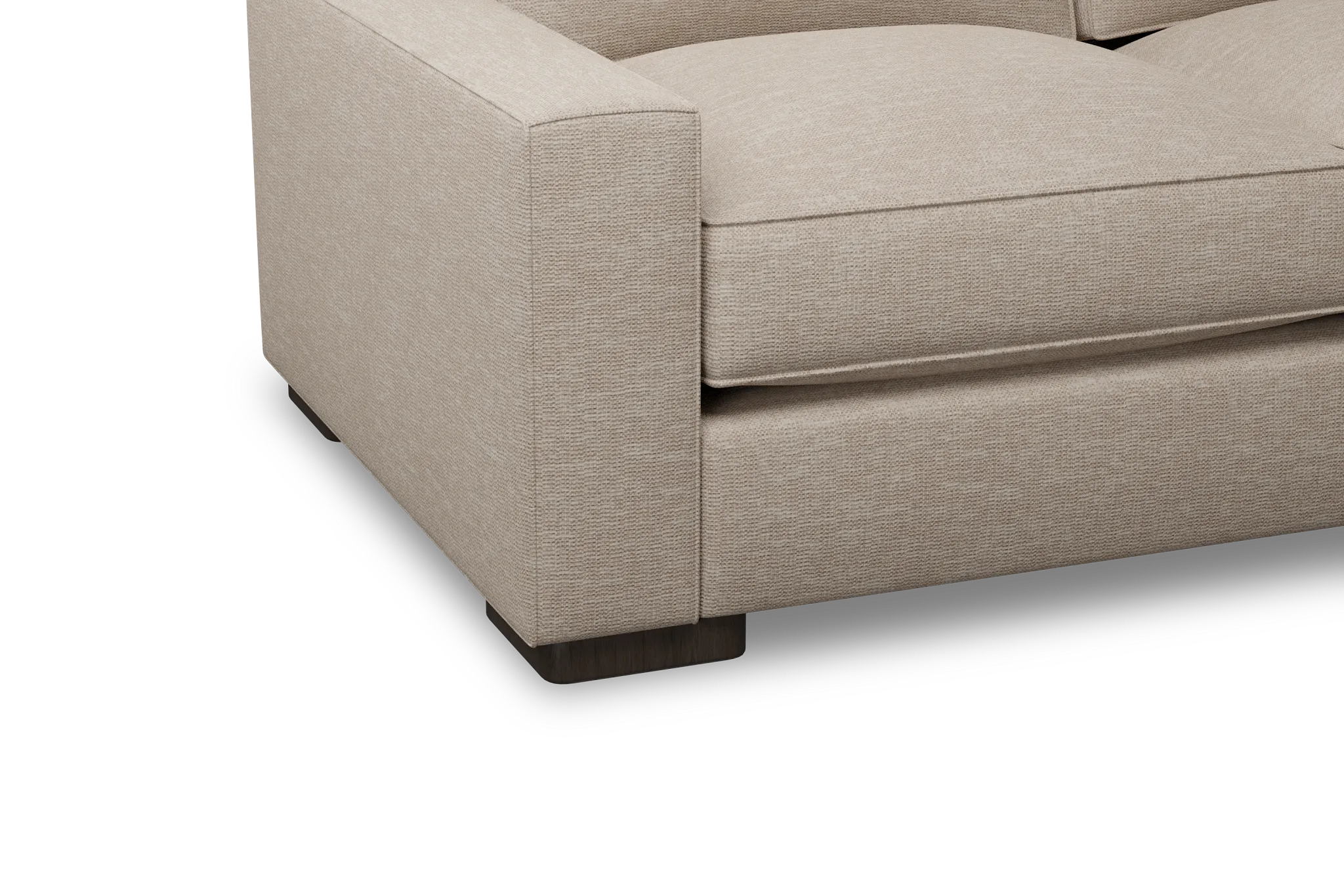 Edgewater Victory Taupe Medium Right Chaise Sectional