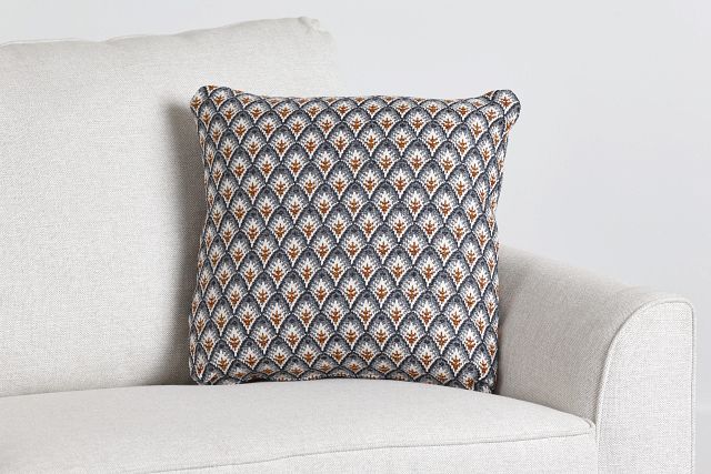 Morgan Orange 20" Accent Pillow