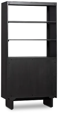 Palonna Black Bookcase