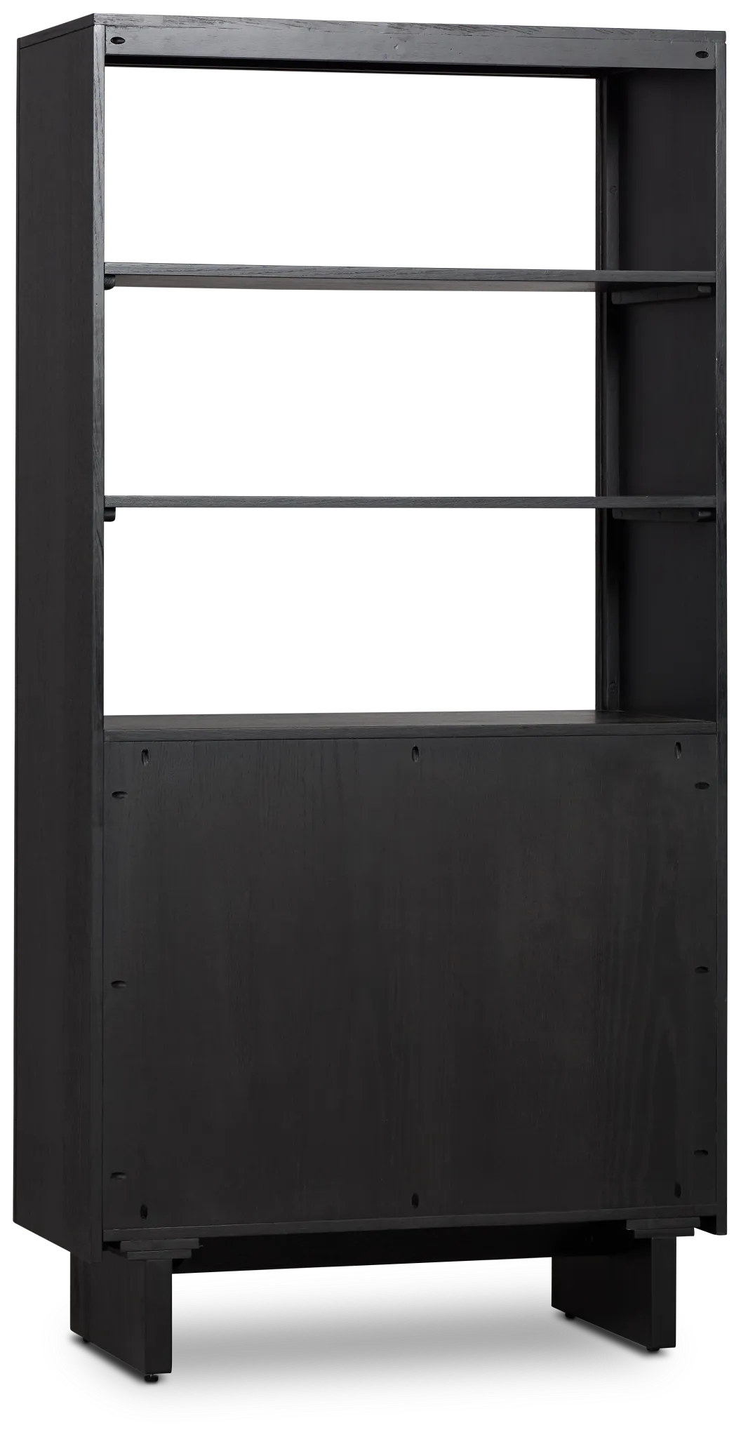 Palonna Black Bookcase