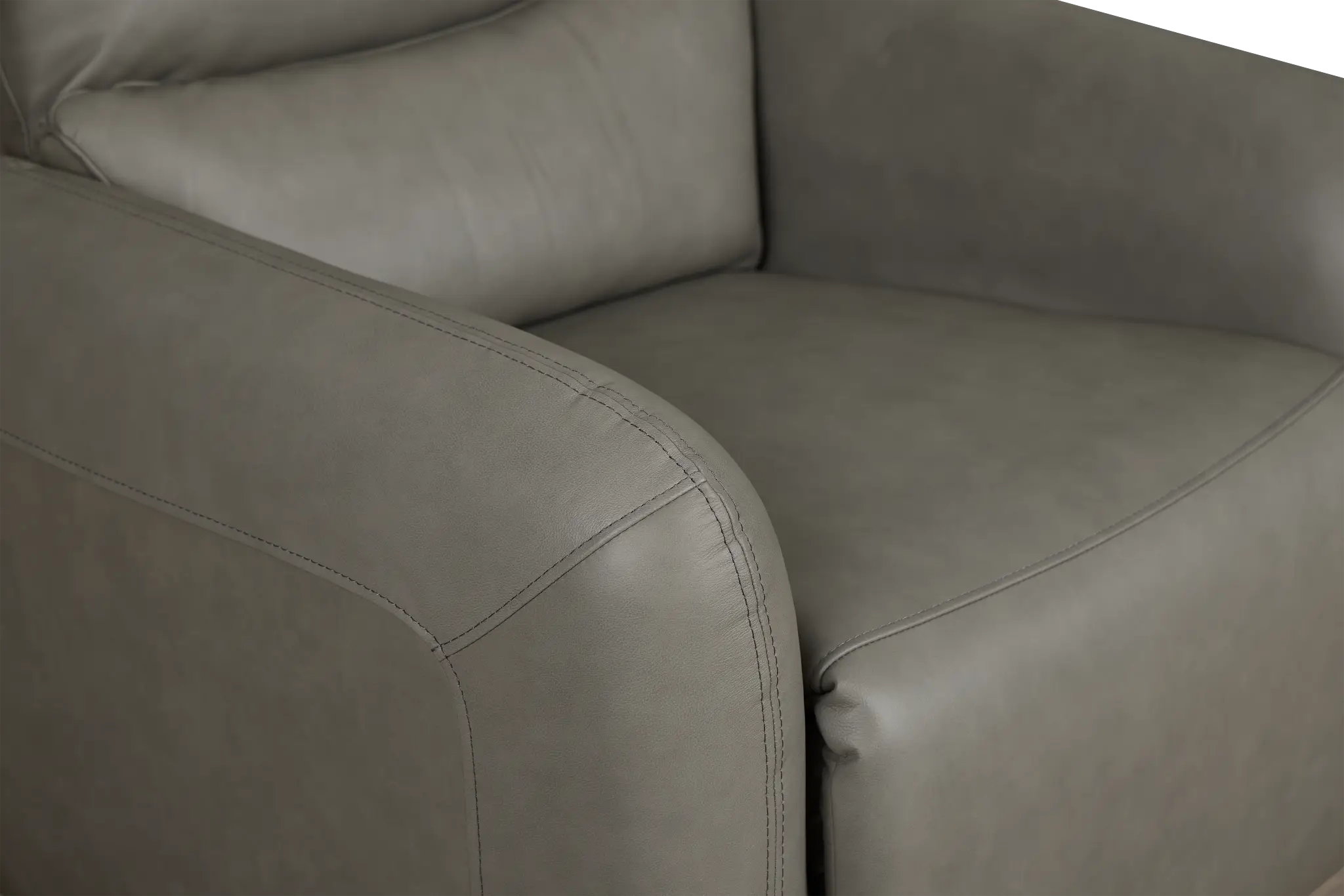 Eve Light Gray Lthr/vinyl Power Swivel Glider Recliner Eve Light Gray Lthr/vinyl Power Swivel Glider Recliner