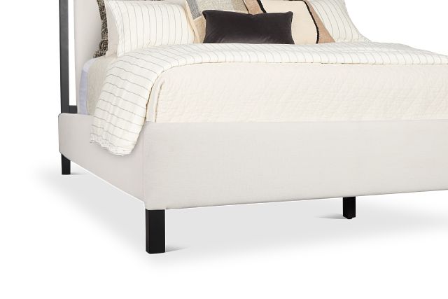 Highland Black Uph Panel Bed