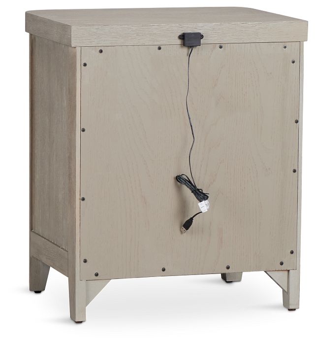 Soho Light Tone Drawer Nightstand