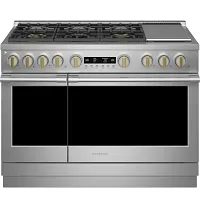 Monogram 486 Series Stainless Steel 48" Dual Fuel Range