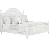Savannah Ivory Poster Bed