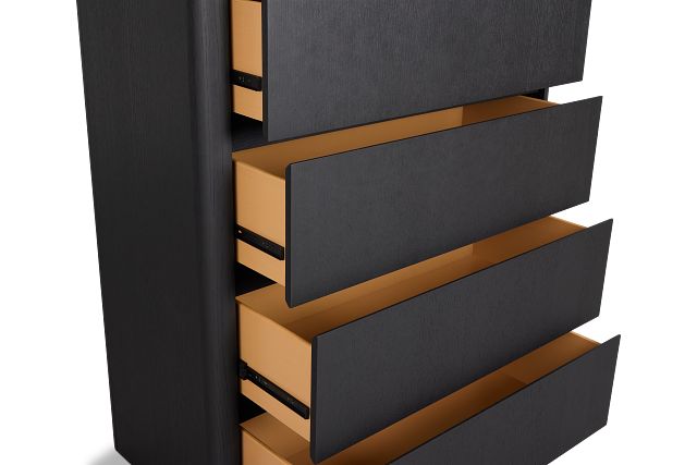 Nomad Black Drawer Chest