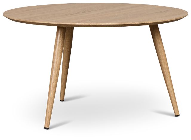 Avon Light Tone Round Coffee Table