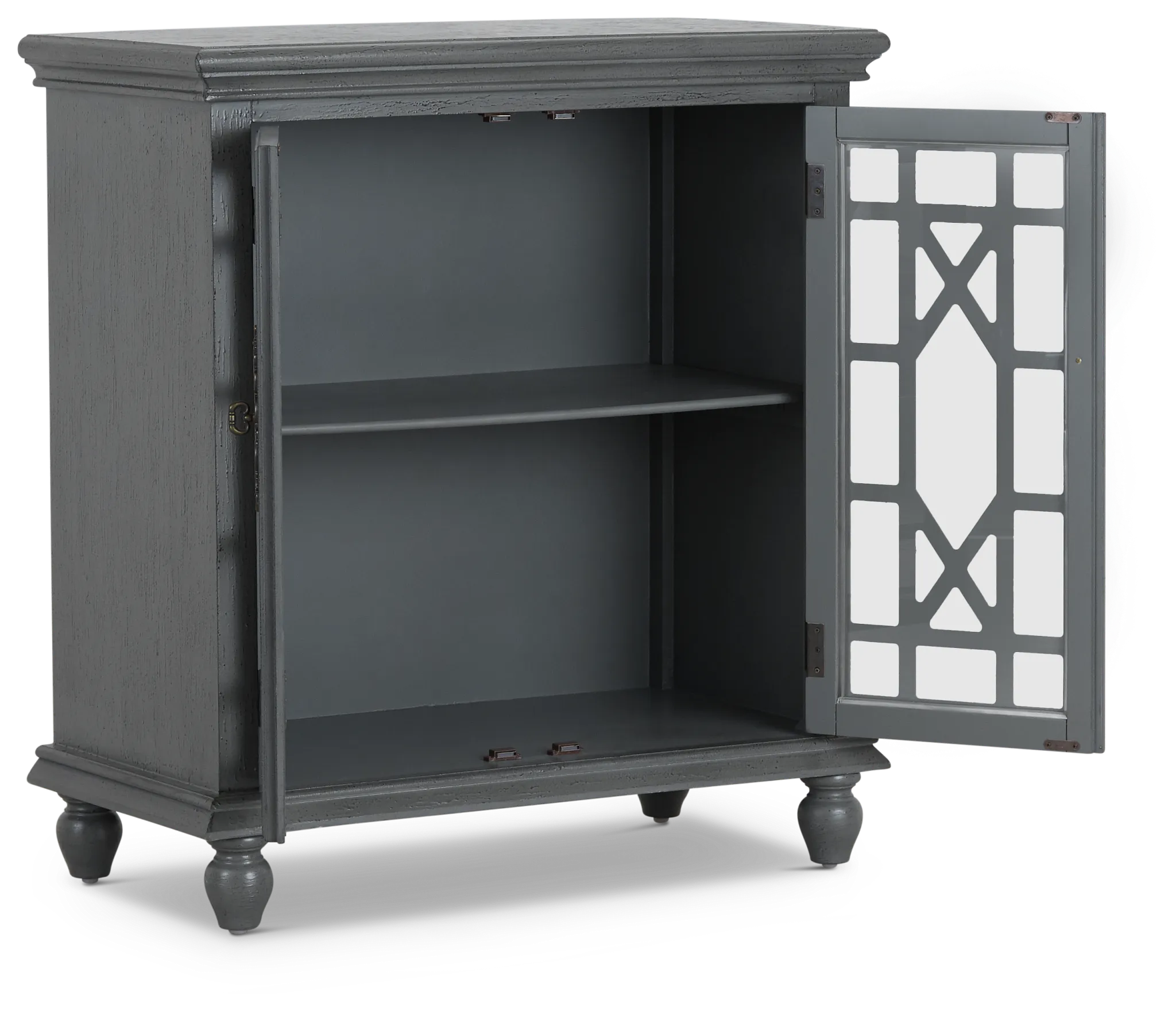 Alexis Gray Two-door Cabinet