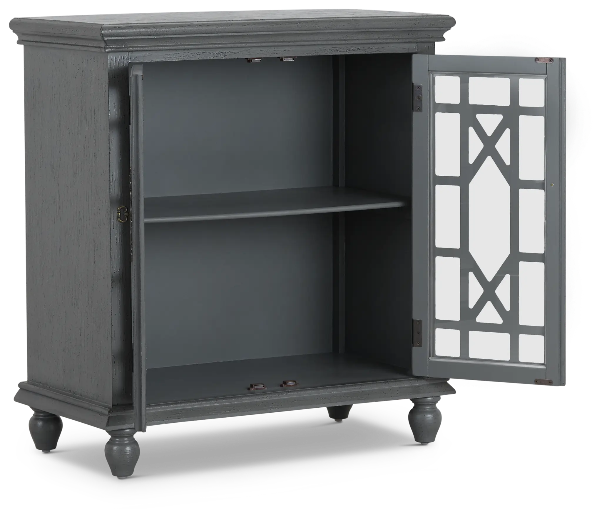 Alexis Gray Two-door Cabinet Alexis Gray Two-door Cabinet