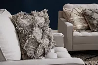 Jucar Light Gray Accent Pillow