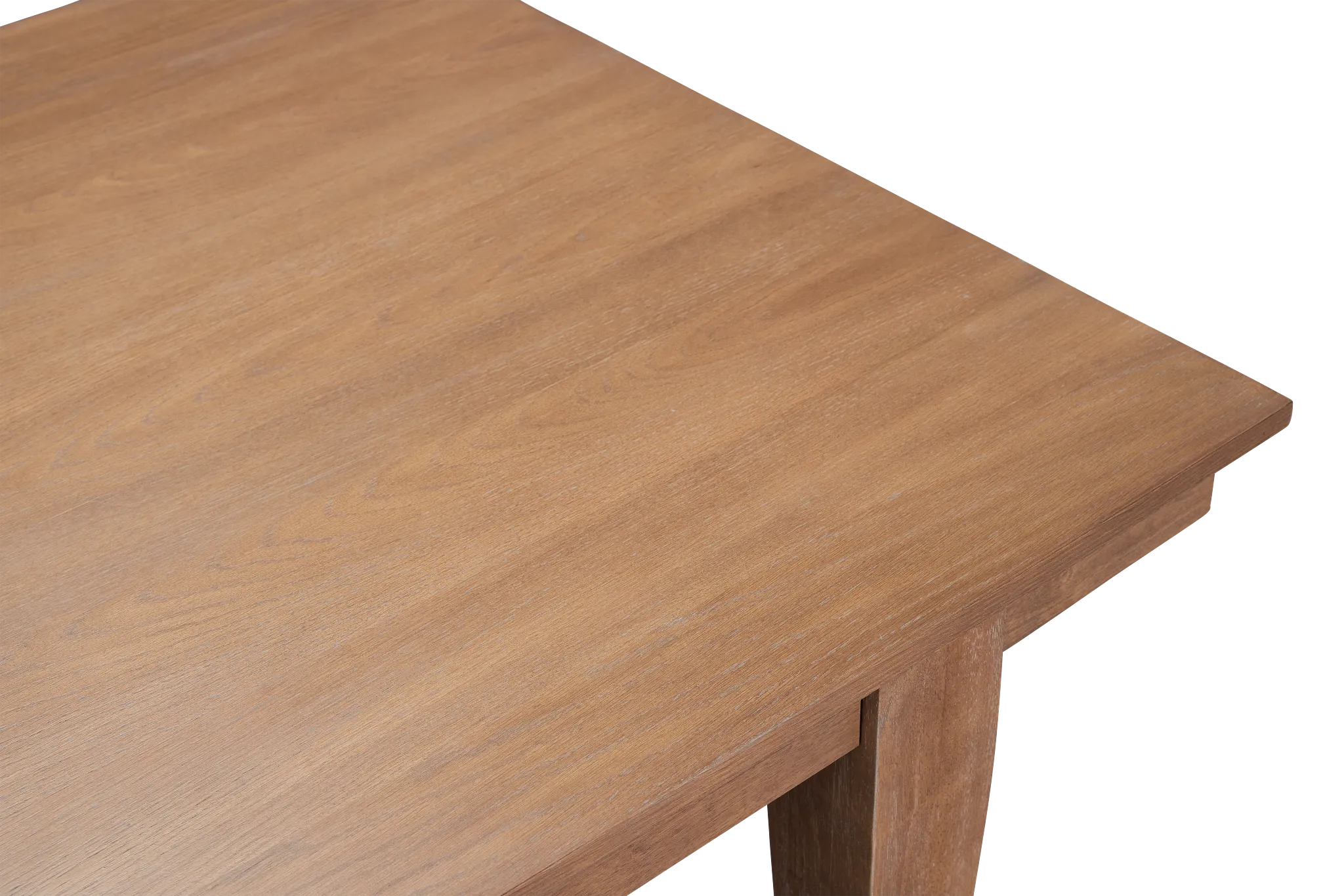 Provo Mid Tone Rect Table & 4 Woven Chairs