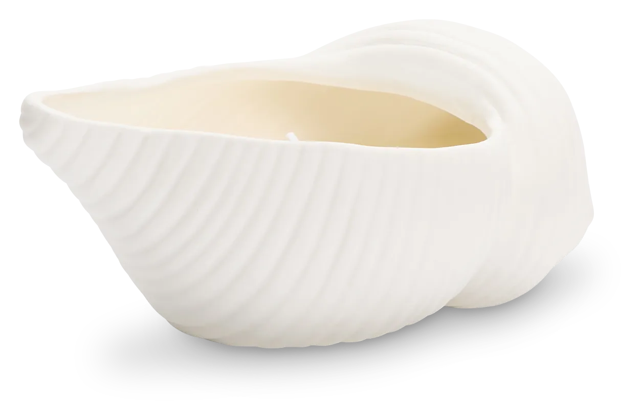Shelda White Scented Candle