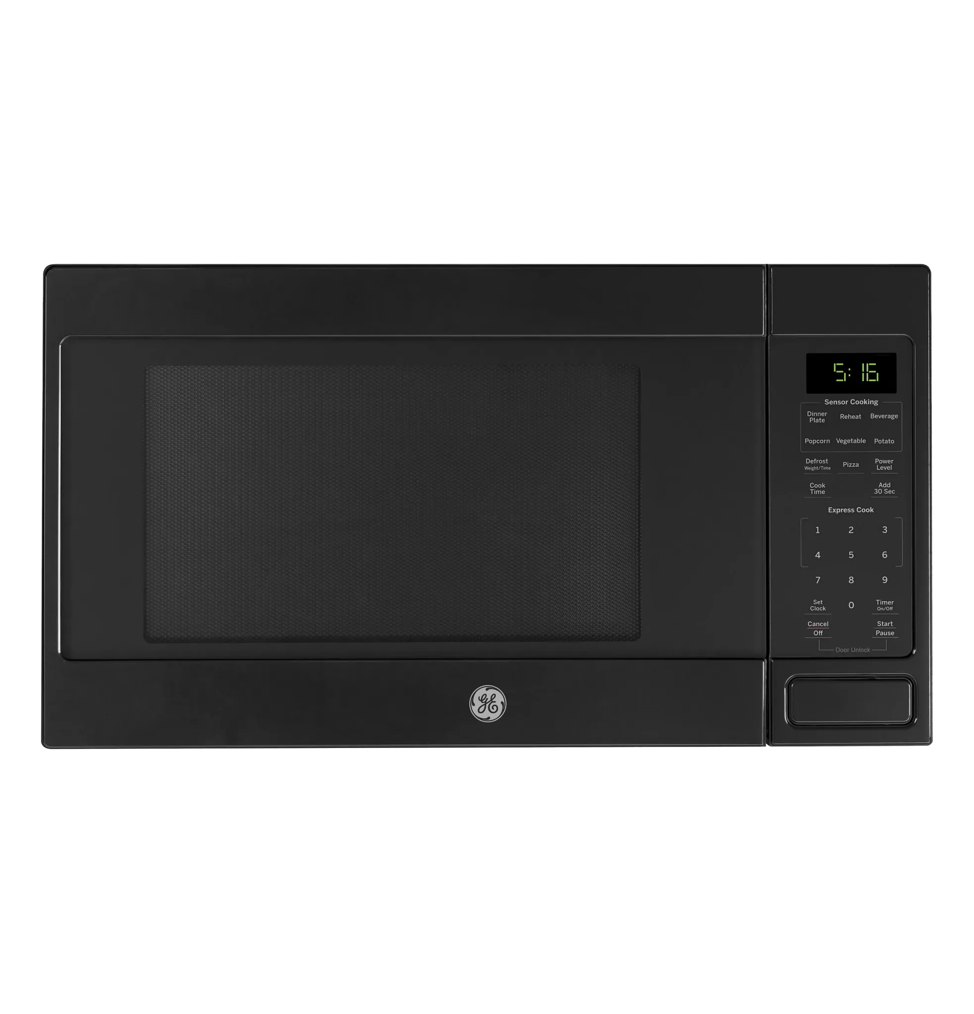 Ge 16 Series Black Countertop Microwave