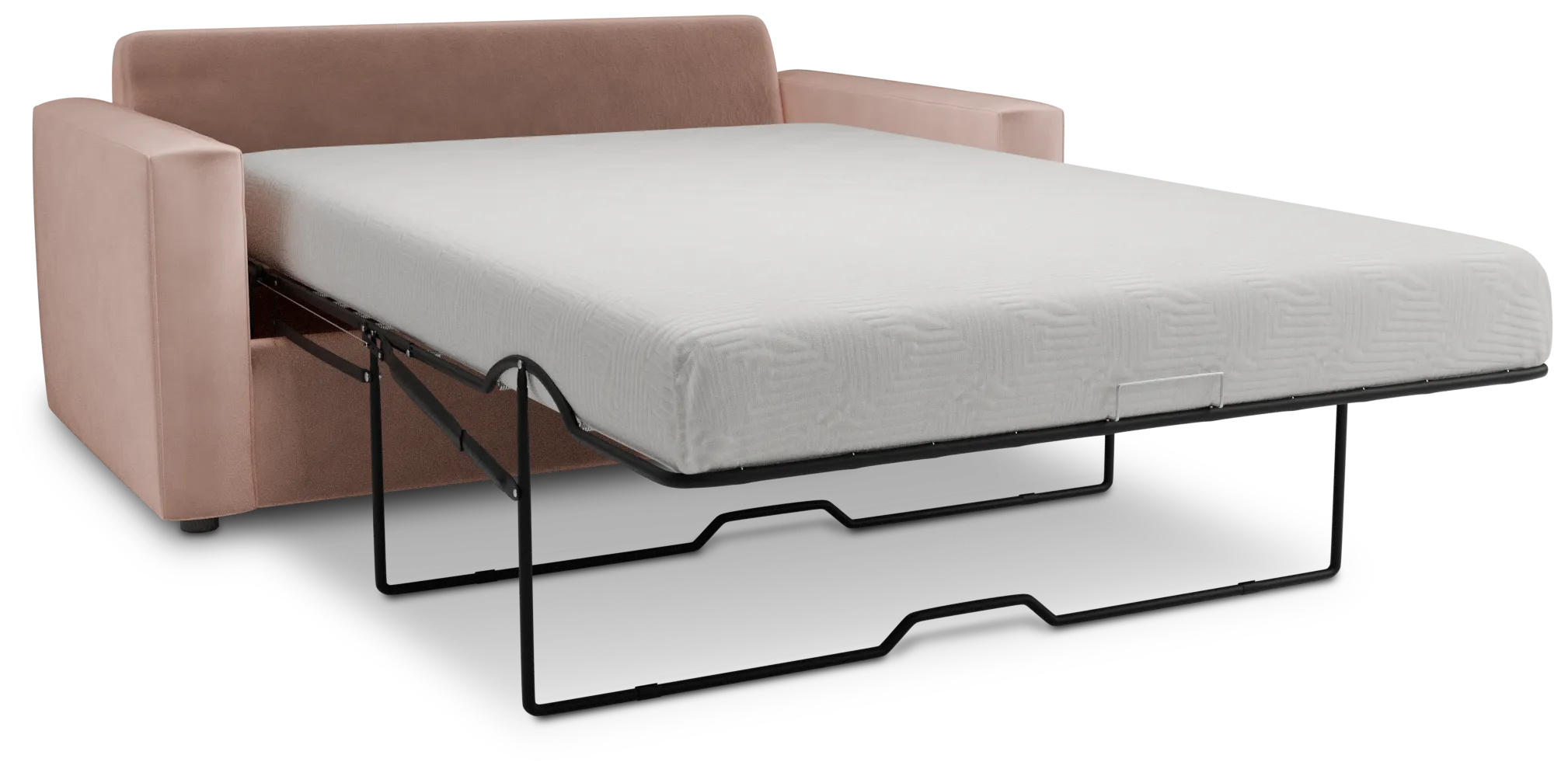 Siesta Joya Light Pink Fabric Memory Foam Sleeper