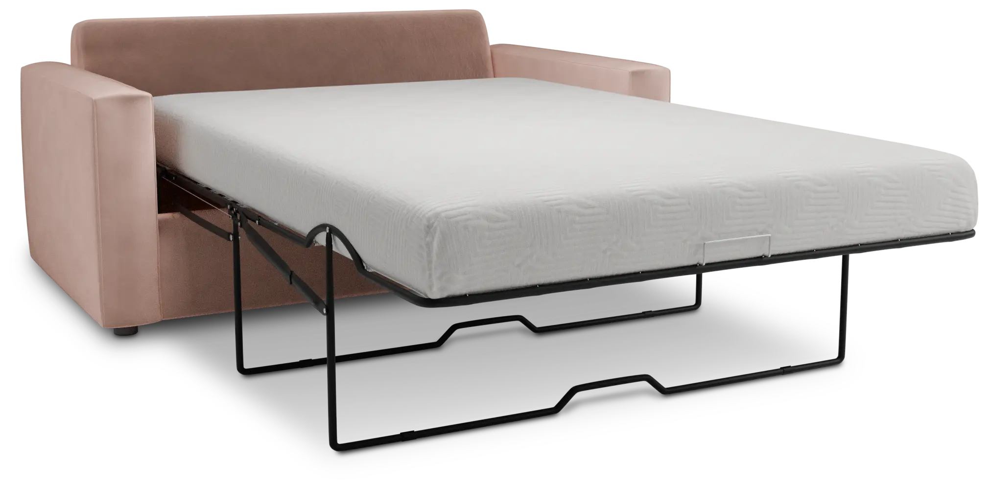 Siesta Joya Light Pink Fabric Memory Foam Sleeper Siesta Joya Light Pink Fabric Memory Foam Sleeper