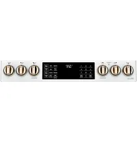 Cafe 950 Series White 30" Electric Range