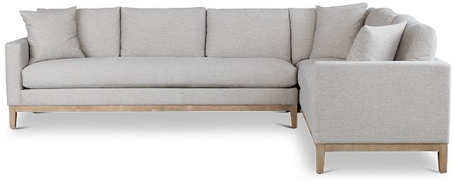 Emma Gray Medium Two-arm Sectional