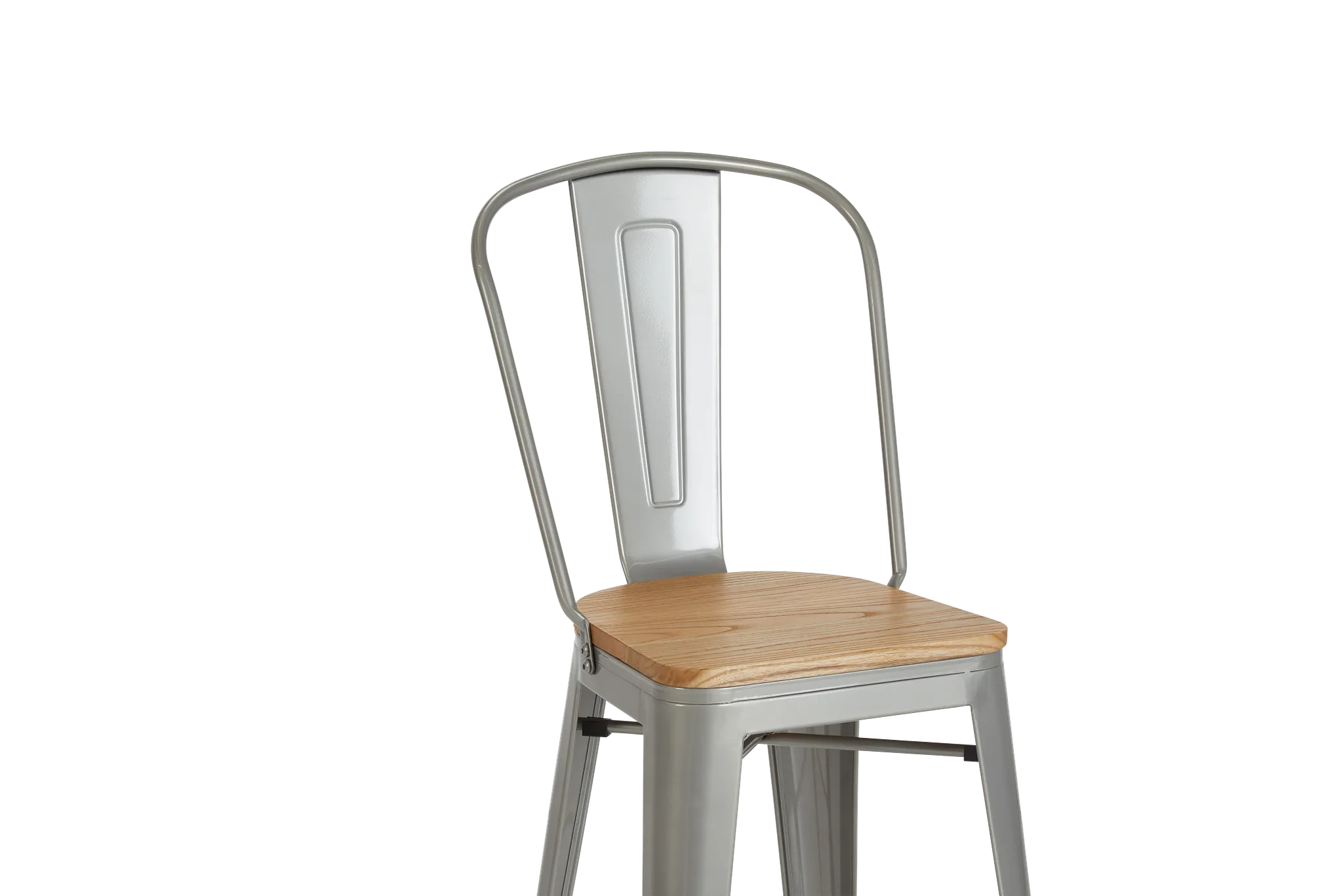 Huntley Light Tone 30" Wood Barstool