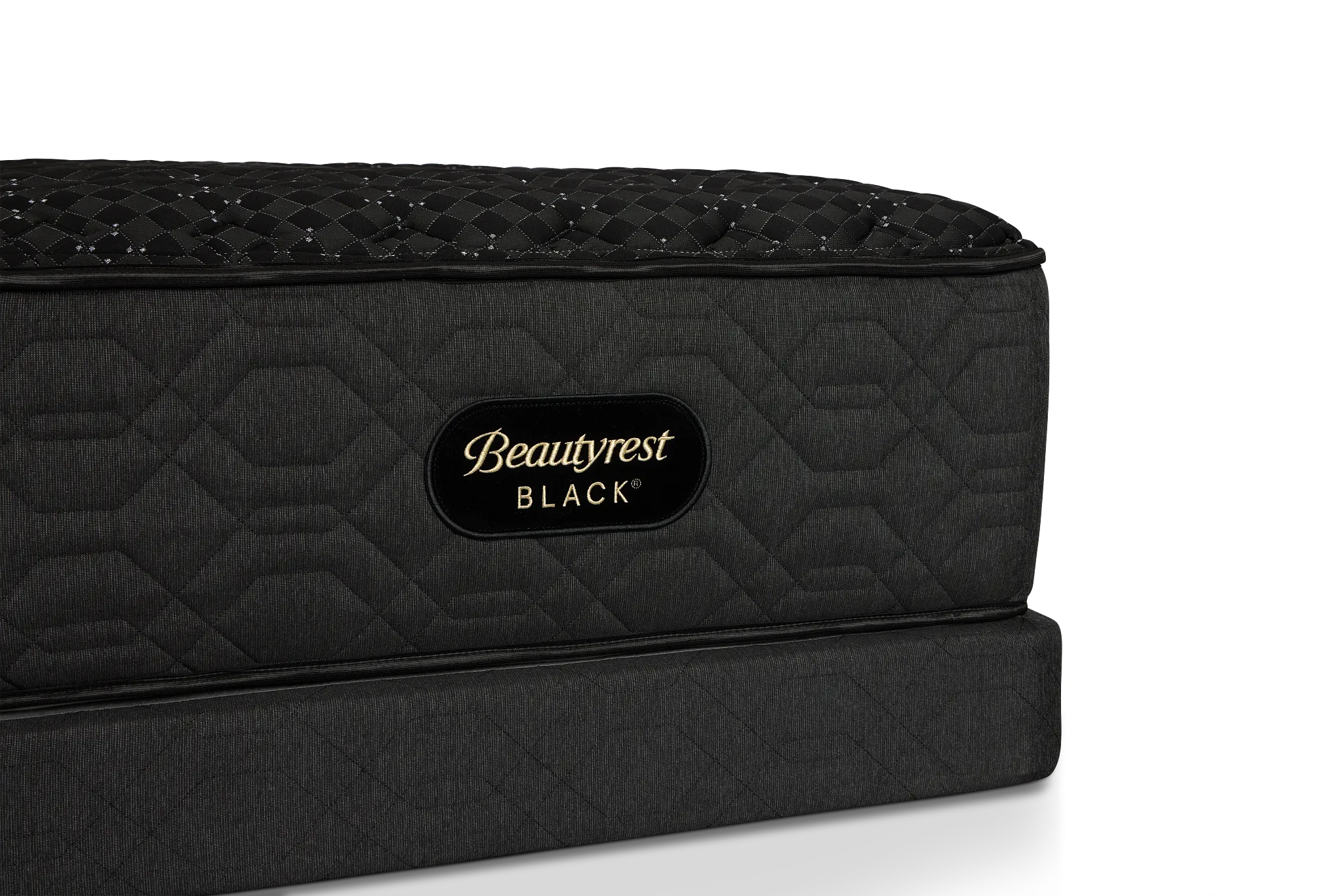 Beautyrest Black Series Three Extra Firm Low-profile Mattress Set