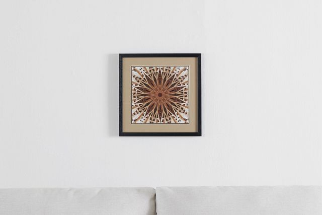 Henna Brown Framed Wall Art