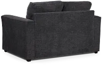 Maxie Dark Gray Micro Loveseat