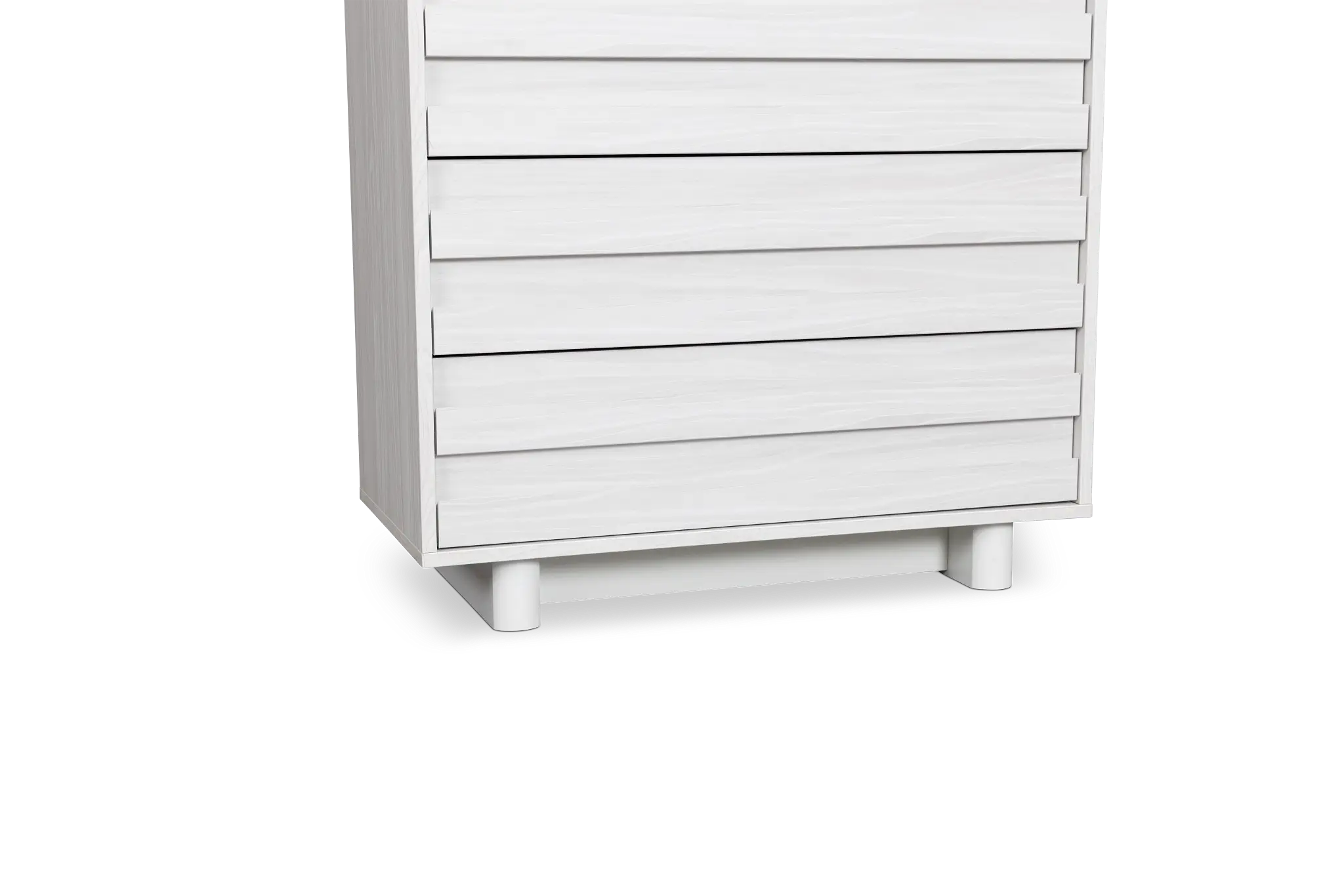 Everett White 5-drawer Chest Everett White 5-drawer Chest
