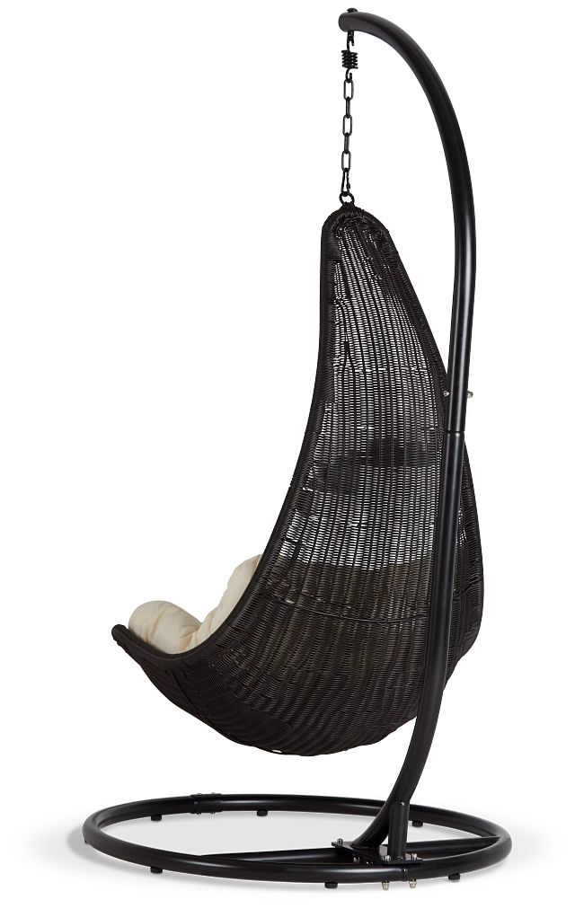 Zen Light Beige Hanging Chair (4)