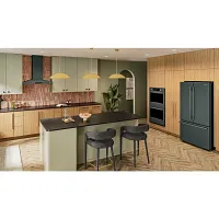 Kitchenaid 730 Series Green Double Electric Oven